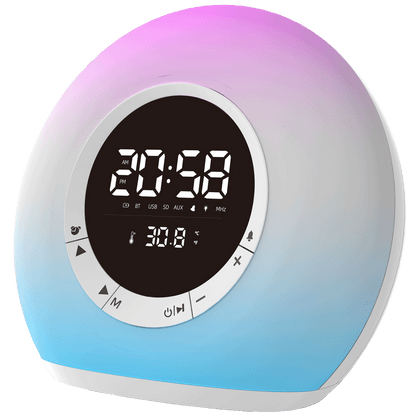 MeanIT Zvučnik bežični, Radio Alarm Sat, Bluetooth - B15