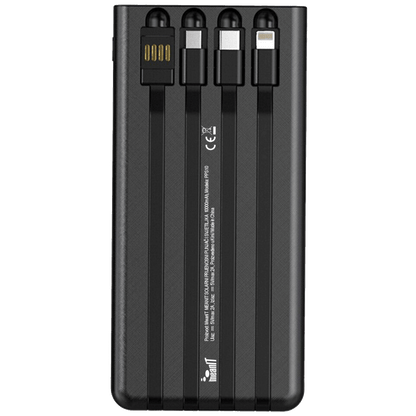 MeanIT Punjač prijenosni za mobitele + svjetiljka,solarni, 10000mAh - P1