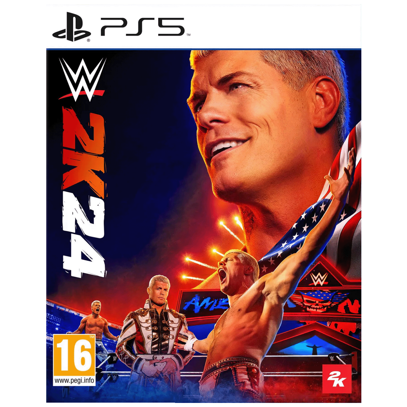 Take 2 Igra PlayStation 5: WWE 2K24 - PS5 WWE 2K24