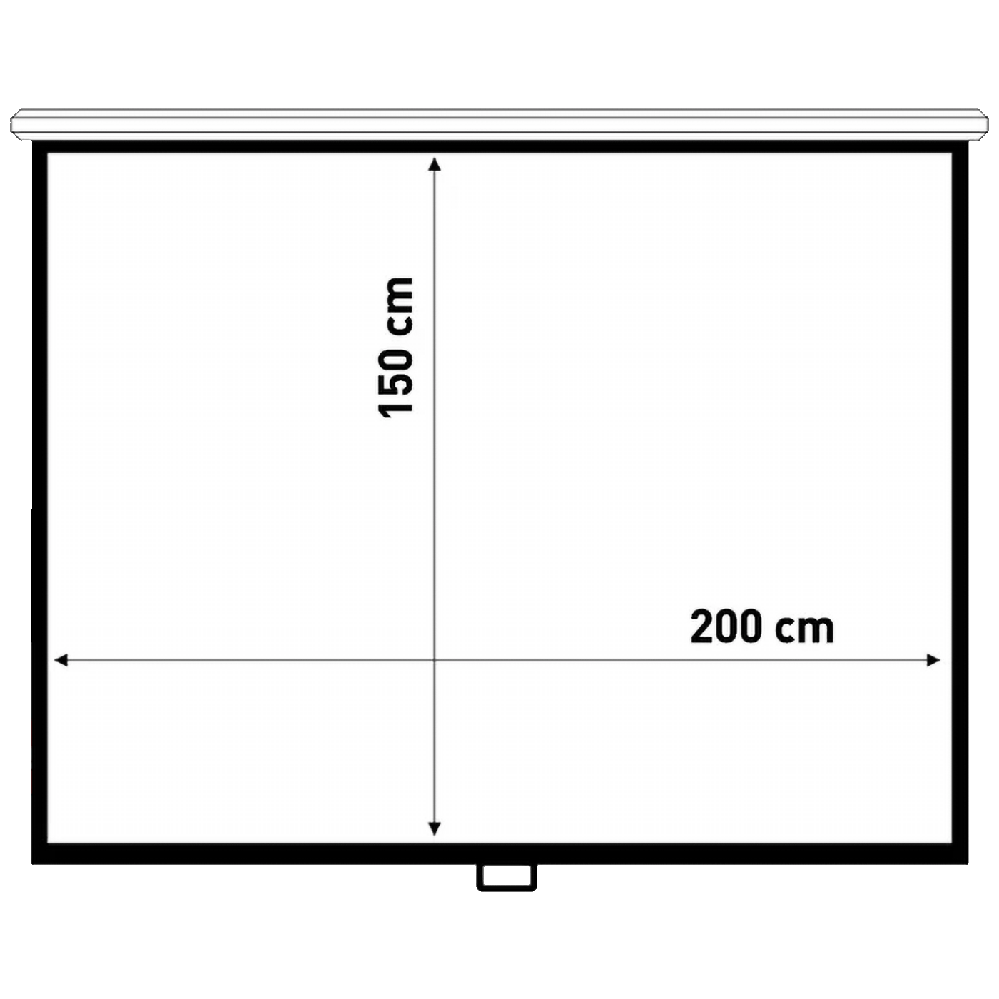 Maclean Platno za projektor, 200 x 150 cm - MC-594