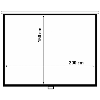 Maclean Platno za projektor, 200 x 150 cm - MC-594