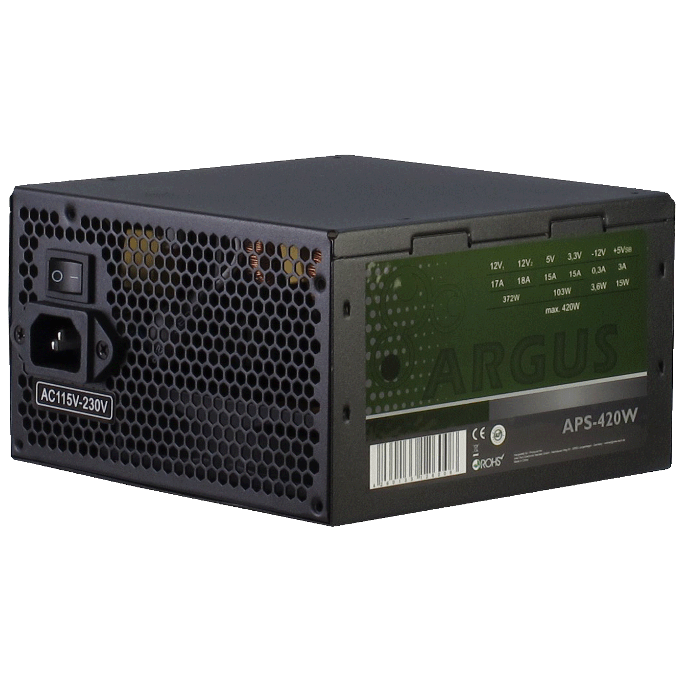 Inter-Tech Napojna jednica za PC, ATX, 420W - Argus APS-420W