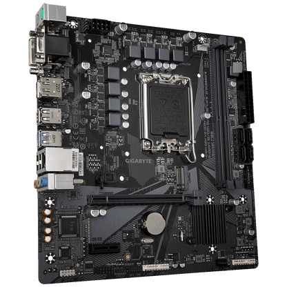 Gigabyte Matična ploča za PC, LGA1700, Intel H610, DDR4,  microATX - H610M S2H V2 DDR4