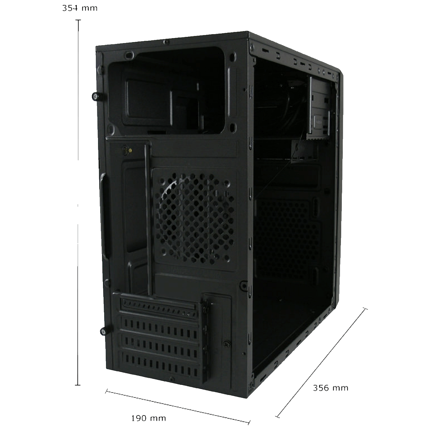 LC Power Kućište za PC, Mini Tower, bez napajanja - 2014MB