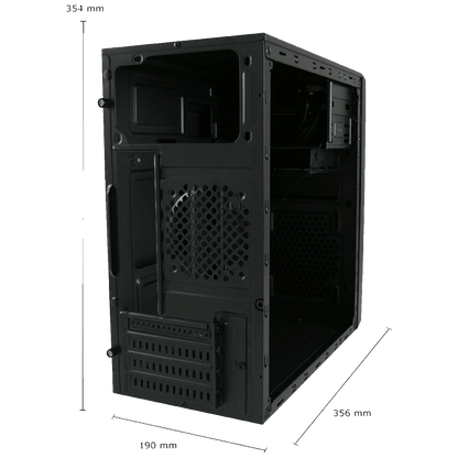 LC Power Kućište za PC, Mini Tower, bez napajanja - 2014MB