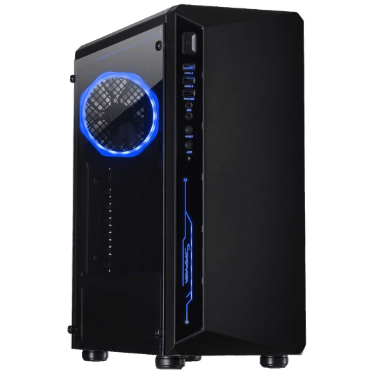 Inter-Tech Kućište za PC, Midi Tower, bez napojne jedinice - C-3 Saphir , w/o PSU