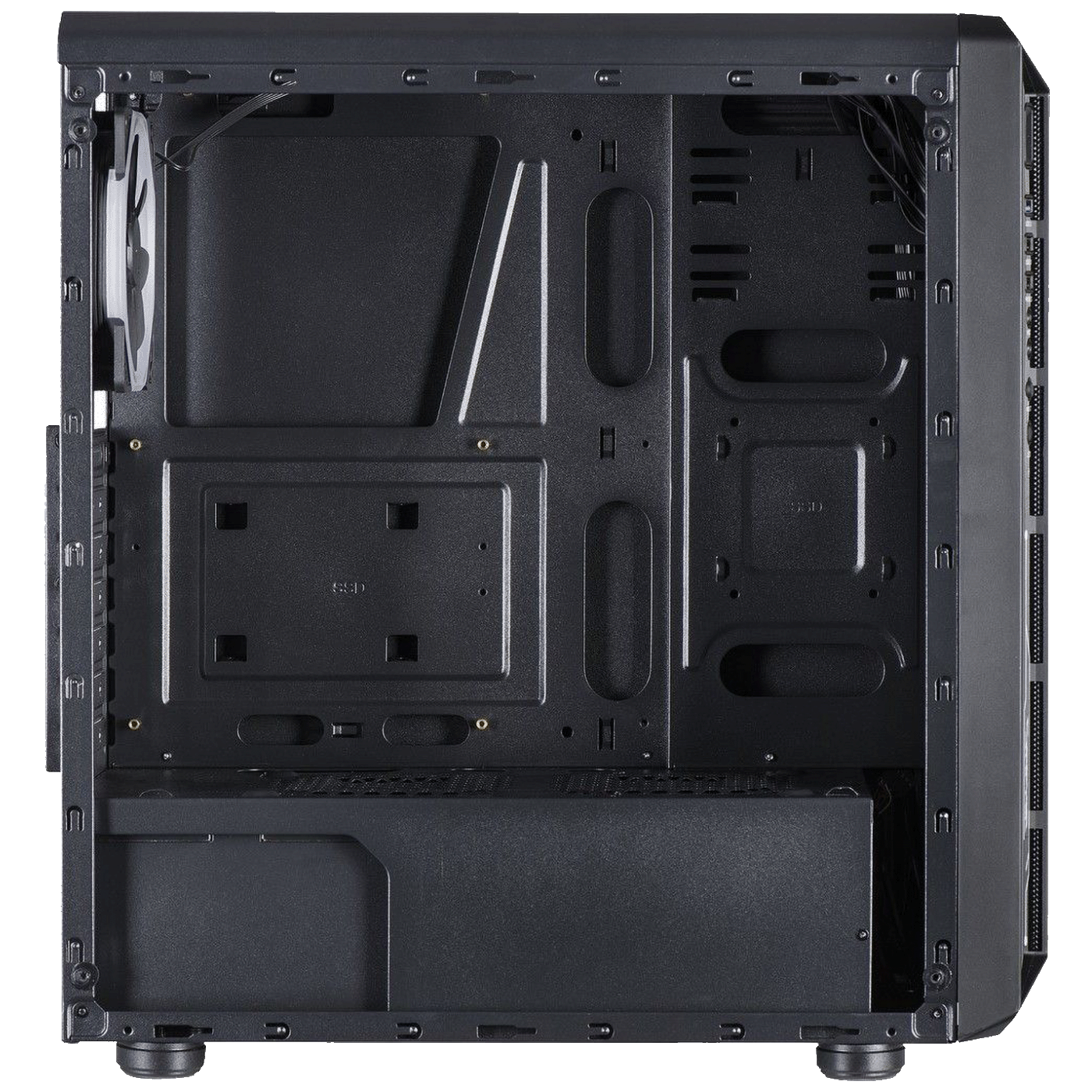 Inter-Tech Kućište za PC, Midi Tower, bez napojne jedinice - C-3 Saphir , w/o PSU