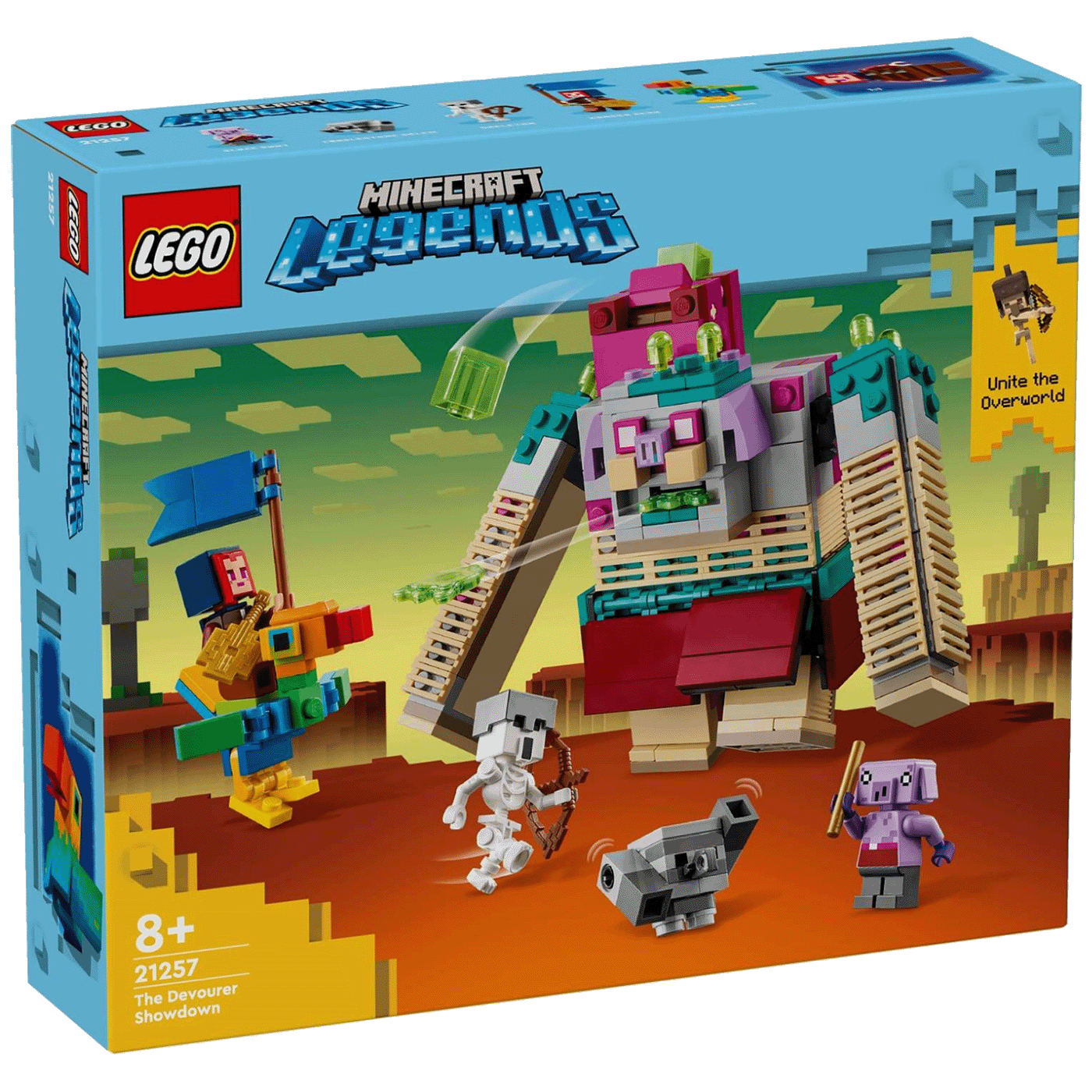 Lego Obračun žderača, LEGO Minecraft