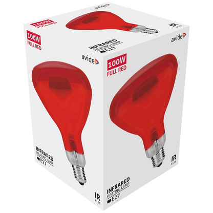 Avide Sijalica, 100W, E27, Full Red, IP20 - ASIR27-100W-FR