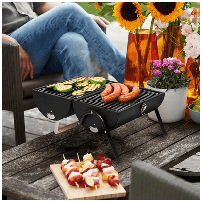 home Prijenosni stolni roštilj na drveni ugalj - GR01