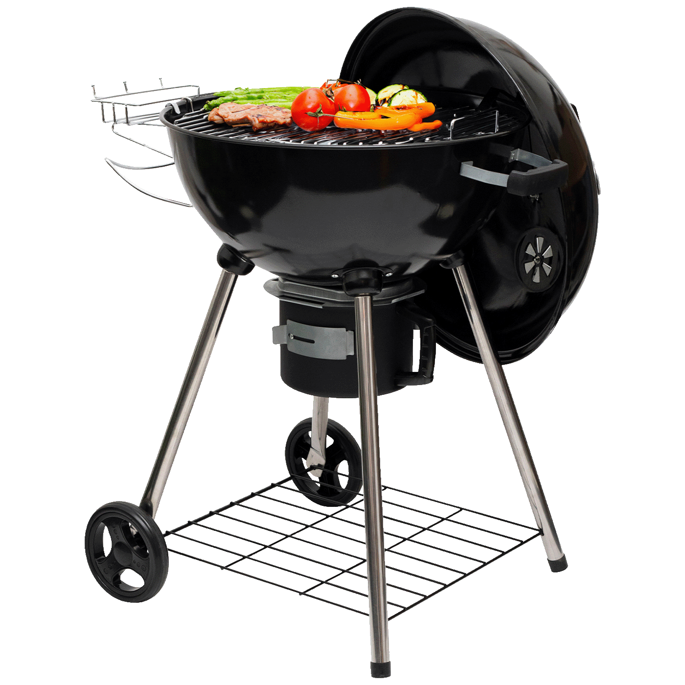 home Okrugli roštilj sa poklopcem na drveni ugalj, Ø54 cm - GR03