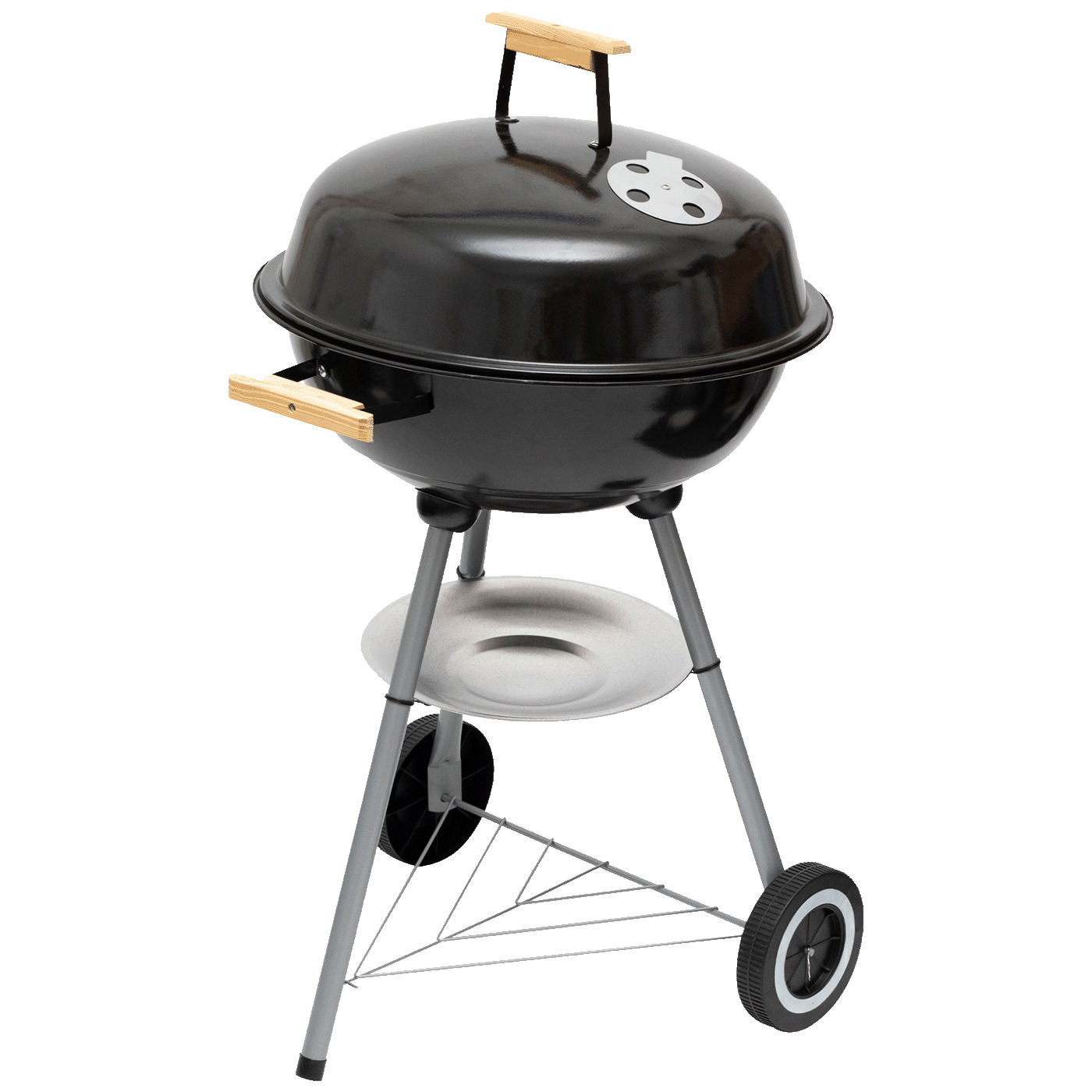 home Okrugli roštilj sa poklopcem na drveni ugalj, Ø43,5 cm - GR02