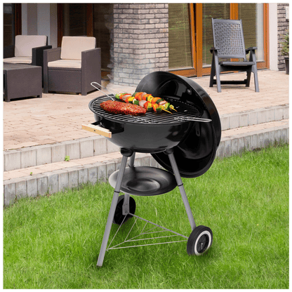 home Okrugli roštilj sa poklopcem na drveni ugalj, Ø43,5 cm - GR02