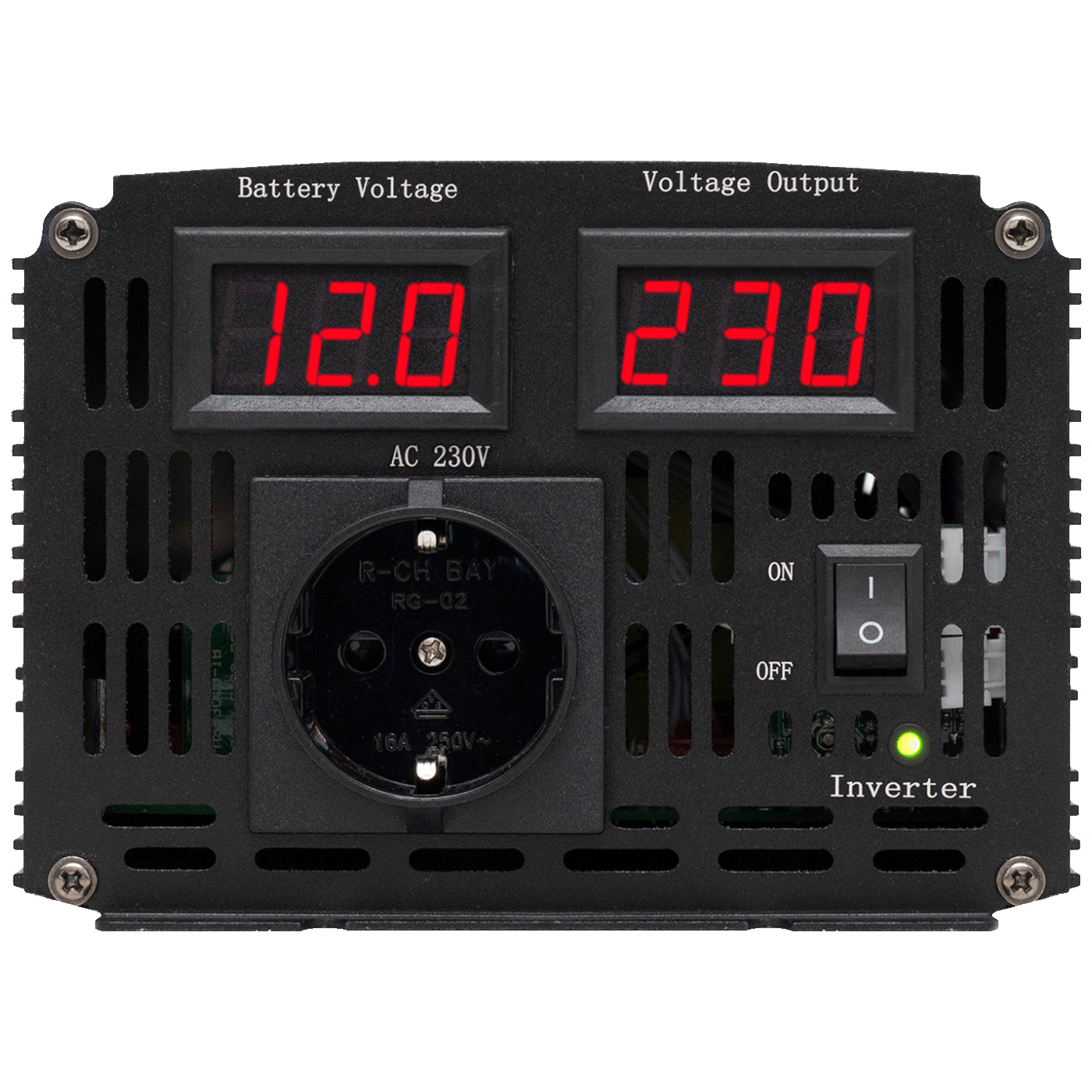 SAL Adapter 12V na 220V, snaga 2000/4000W, digitalni display - SAI4000LED