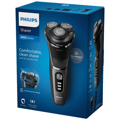 Philips Aparat za suho i mokro brijanje, IPX7, series 3000 - S3343/13