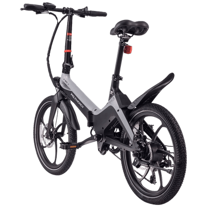 MS Energy Elekrični Gradski bicikl, 20" točkovi, domet do 50 km - eBike i10 Black/Gray