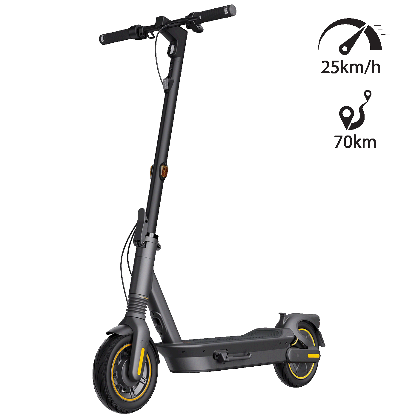 Segway Električni Romobil, 10" točkovi, 25 km/h, Domet do 70 km - MAX G2 E (AA.05.15.01.0003)