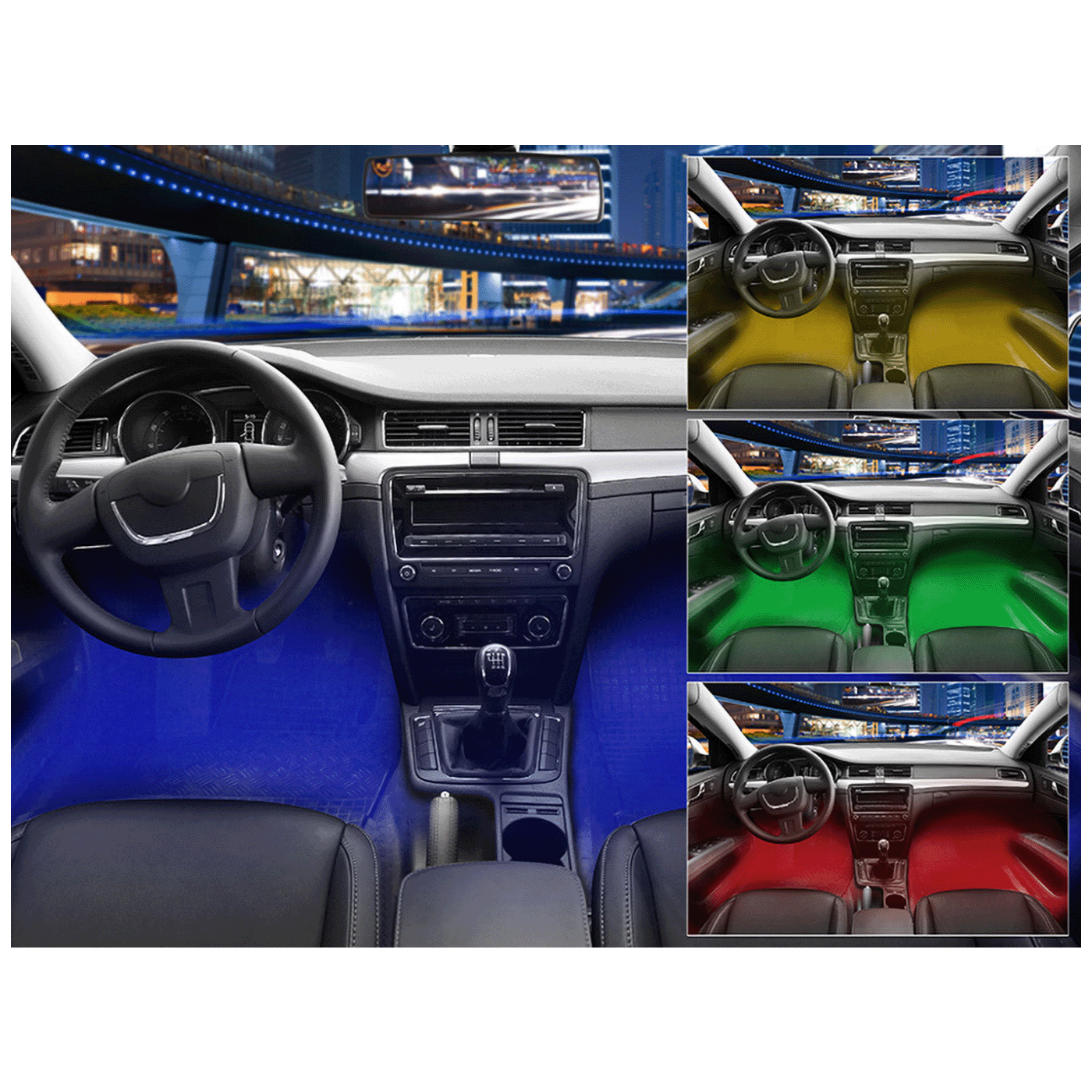 Tracer RGB LED svjetlo za automobil, Bluetooth - RGB CAR LIGHTING