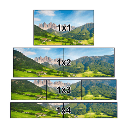 NN-Su HDMI razdjelnik, video zid, 1 HDMI ulaz - 4 HDMI izlaza, 4K - XP02