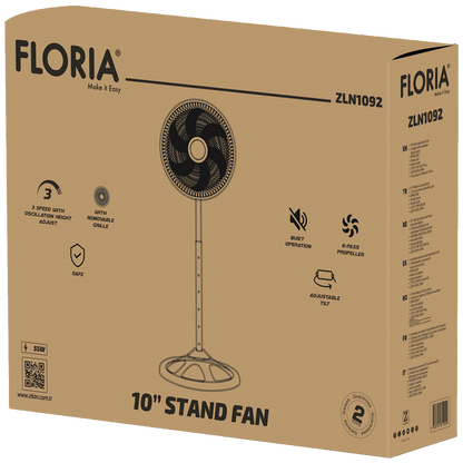 Floria Ventilator sa postoljem, 55W - ZLN1092