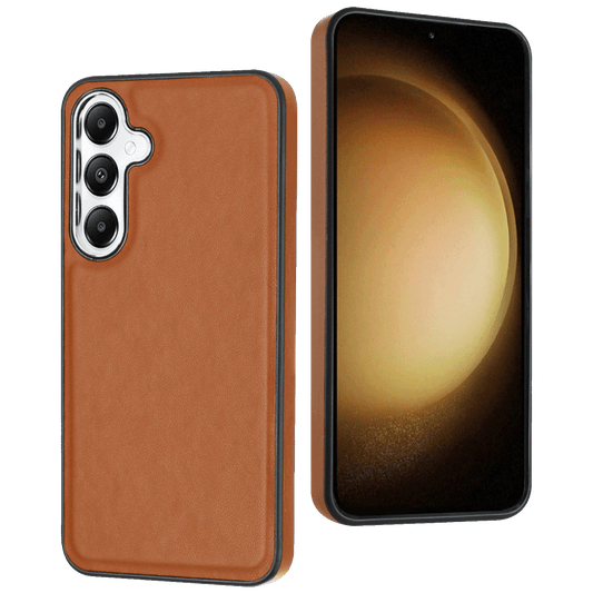 NN-Su Maska za Samsung S24+, koža, braon - Galaxy S24+ Leather Case(Brown)