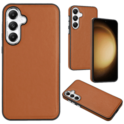 NN-Su Maska za Samsung S24+, koža, braon - Galaxy S24+ Leather Case(Brown)