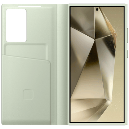 Samsung Preklopna maska Smart View za Samsung S24 Ultra, light green - EF-ZS928CGEGWW