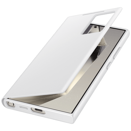 Samsung Preklopna maska Smart View za Samsung S24 Ultra, white - EF-ZS928CWEGWW