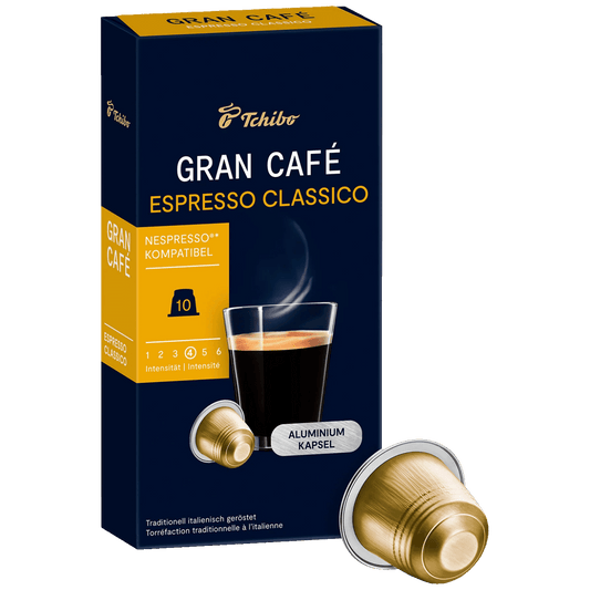 Tchibo Kapsule Gran Café Espresso Classico za Nespresso, 10/1 - Gran Café Espresso Classico 10/1