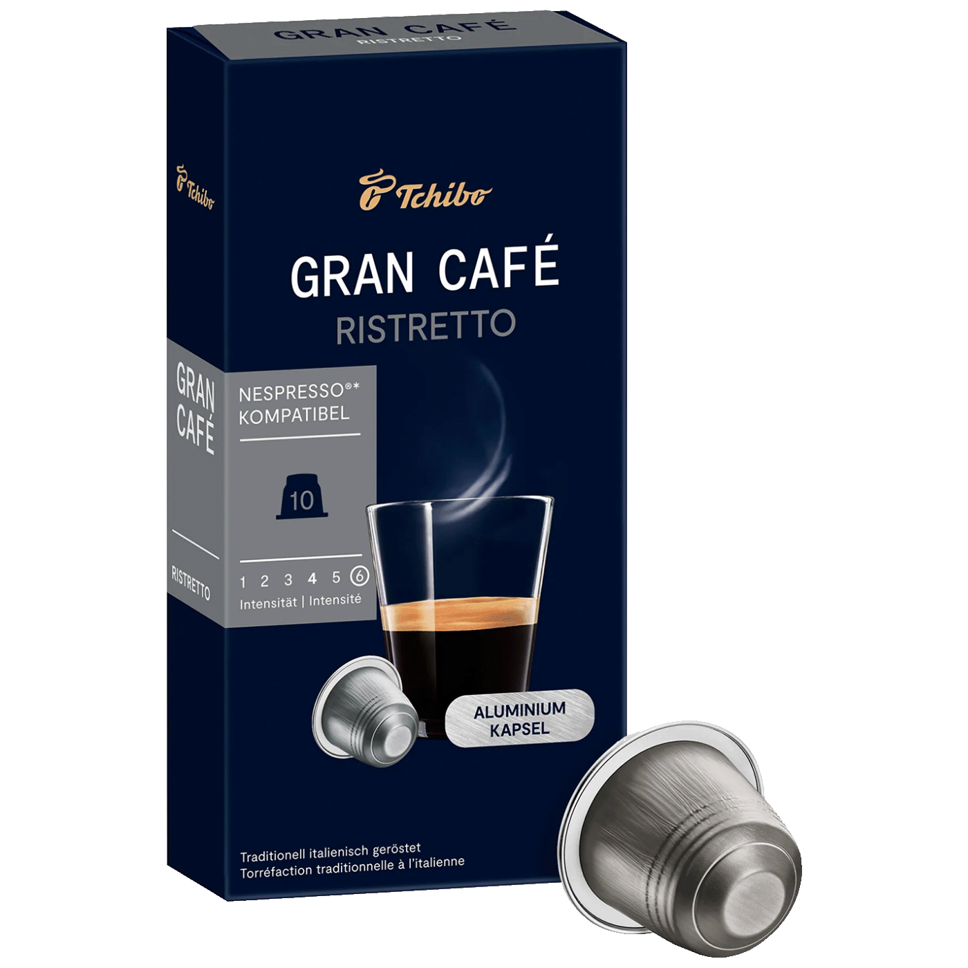 Tchibo Kapsule Gran Café Ristretto za Nespresso aparate, 10/1 - Gran Café Ristretto 10/1