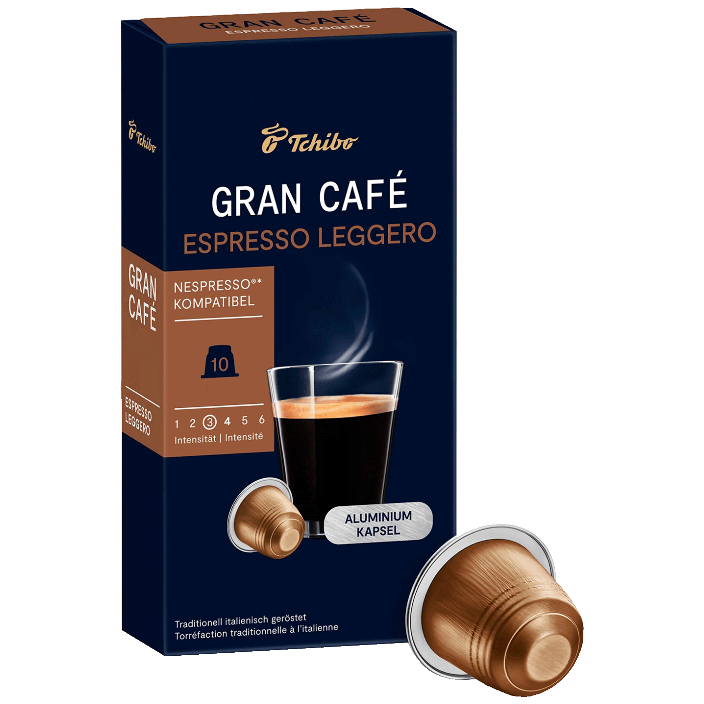 Tchibo Kapsule Espresso Leggero za Nespresso aparate, 10/1 - Espresso Leggero 10/1