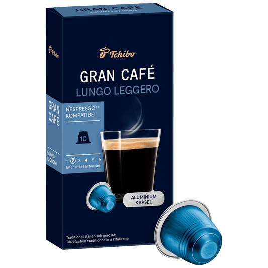Tchibo Kapsule Gran Café Lungo Leggero za Nespresso aparate, 10/1 - Gran Café Lungo Leggero 10/1