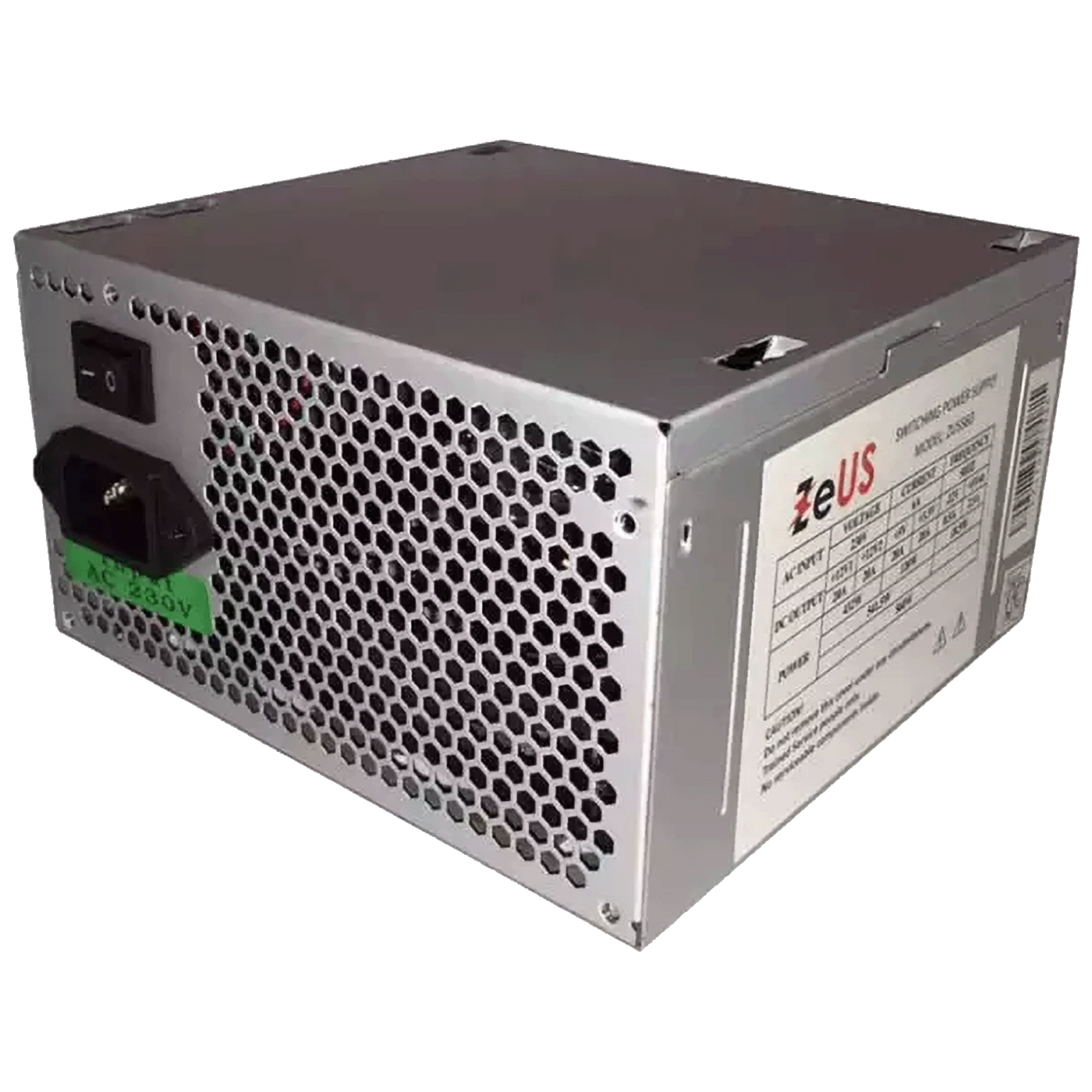 Zeus Napajanje za PC, 500W,  12cm, ATX - ZUS-500