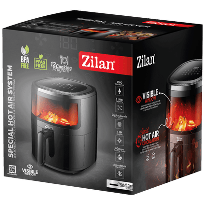 Zilan Friteza na vrući zrak, 1500 W, zapremina posude 5 lit. - ZLN9983