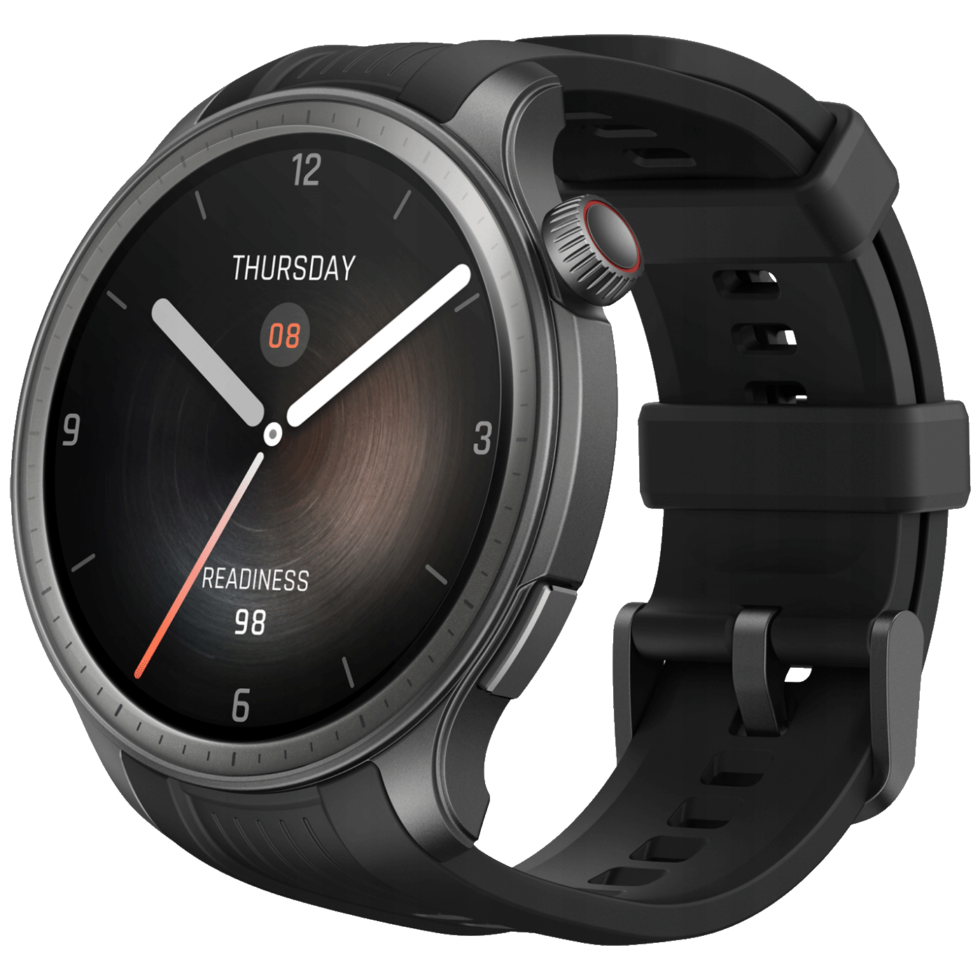 Amazfit Pametni sat, 1.5" AMOLED, vodootporan 5ATM, BT, WiFi, GPS - Balance Silicon - Midnight