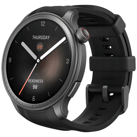 Amazfit Pametni sat, 1.5" AMOLED, vodootporan 5ATM, BT, WiFi, GPS - Balance Silicon - Midnight