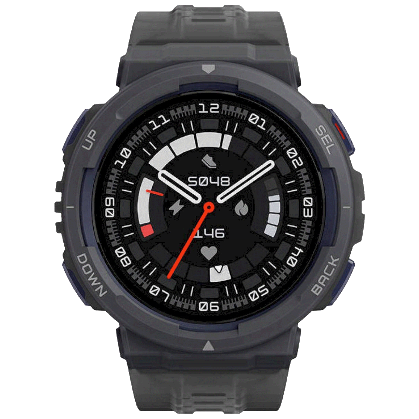 Amazfit Pametni sat, 1.32", vodootporan 10ATM, BT, GPS - Active Edge Midnight Pulse