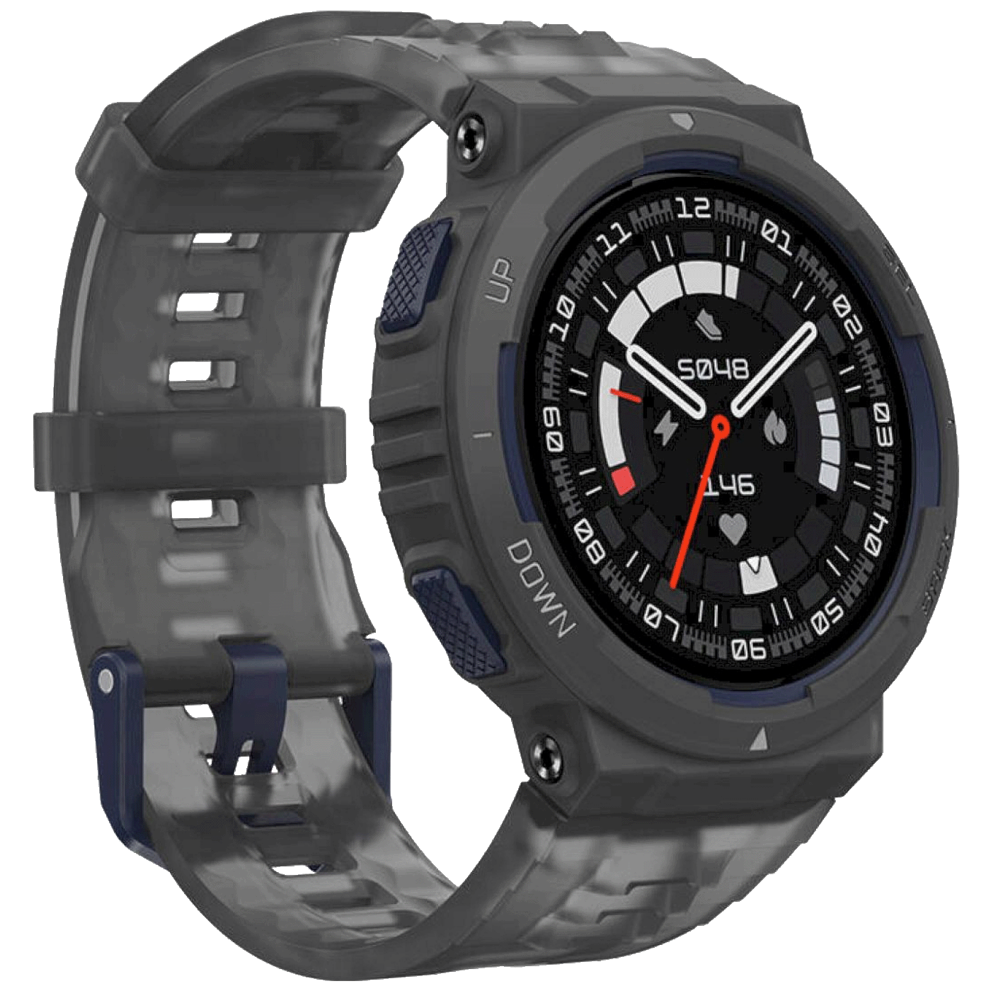 Amazfit Pametni sat, 1.32", vodootporan 10ATM, BT, GPS - Active Edge Midnight Pulse
