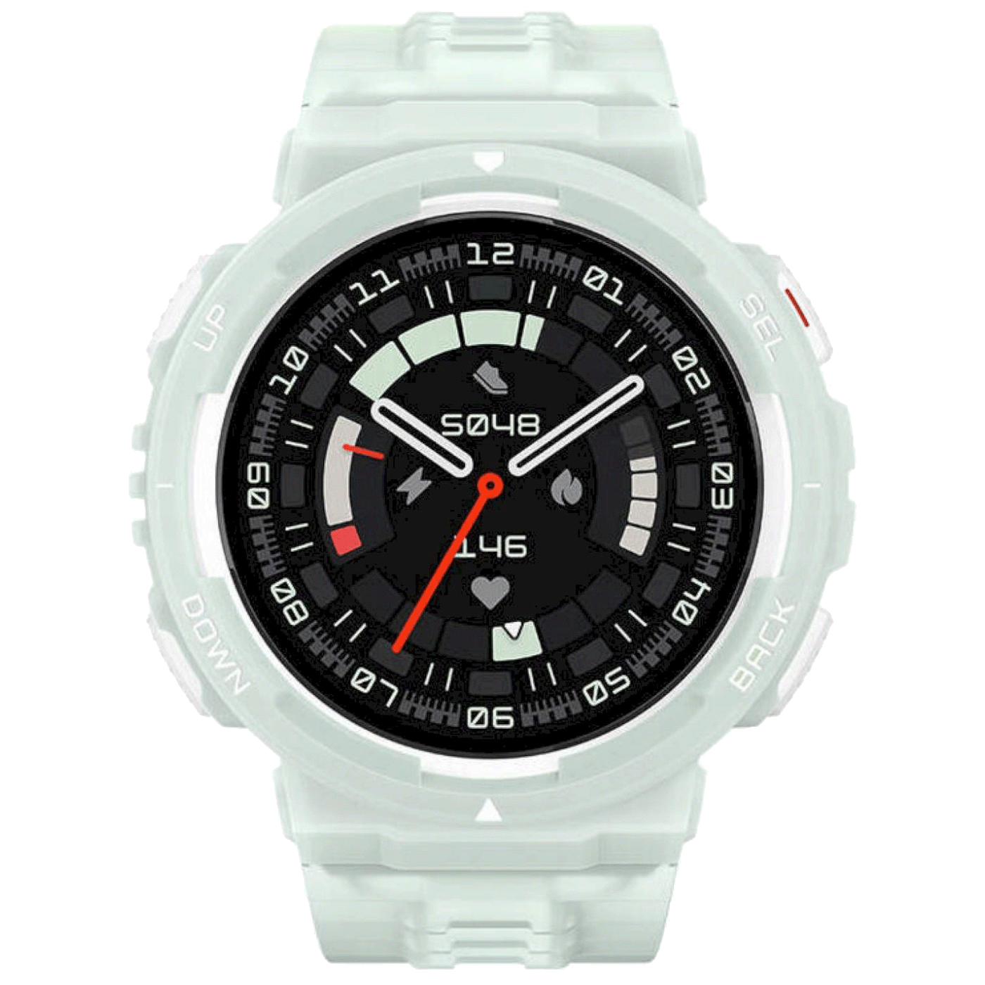 Amazfit Pametni sat, 1.32", vodootporan 10ATM, BT, GPS - Active Edge Mint Green