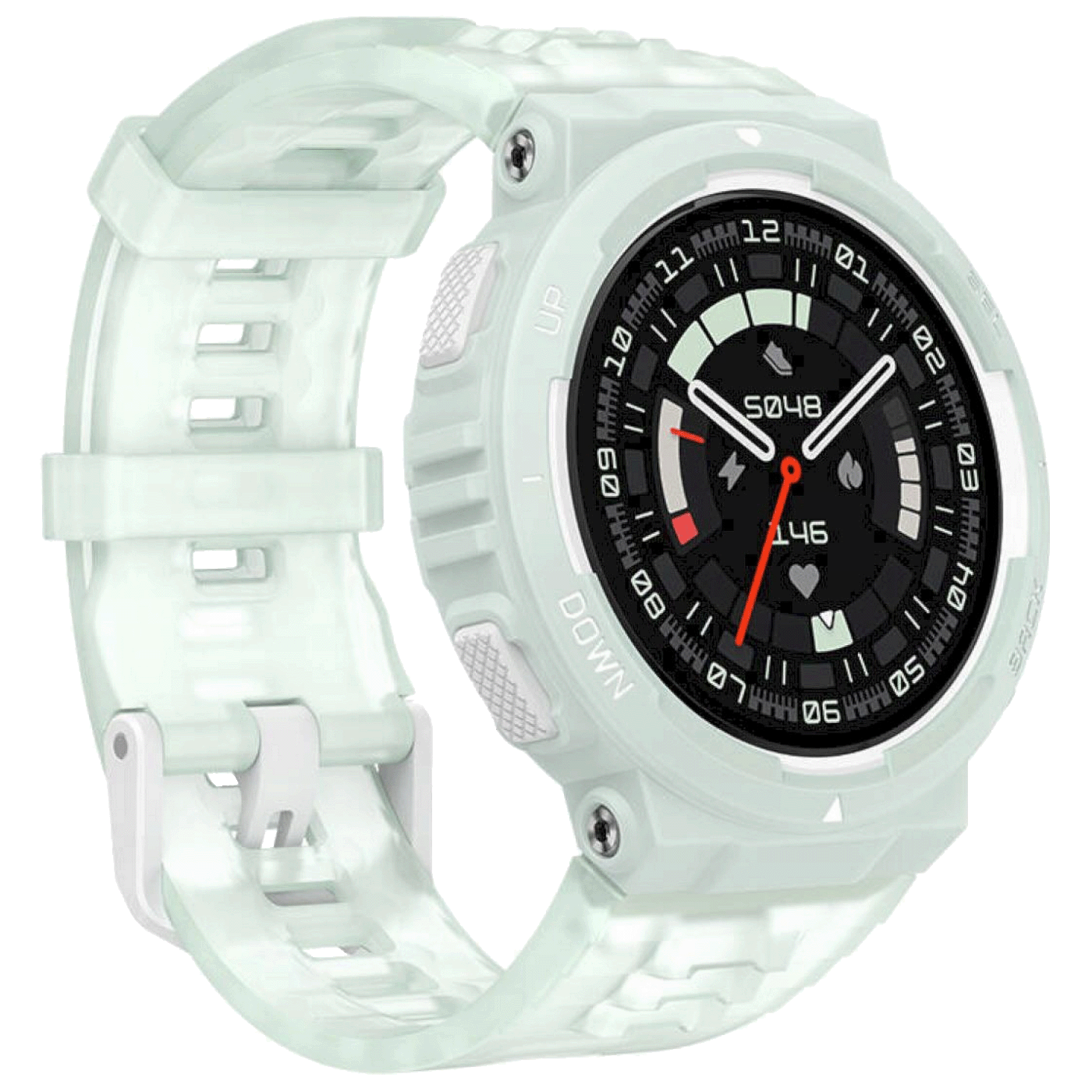 Amazfit Pametni sat, 1.32", vodootporan 10ATM, BT, GPS - Active Edge Mint Green