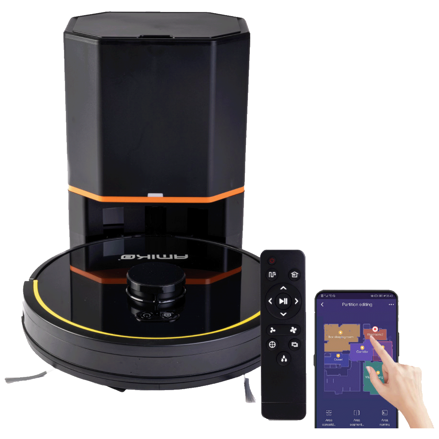 Amiko Robot, usisavač, WiFI, HEPA filter - Homerobot RV1000