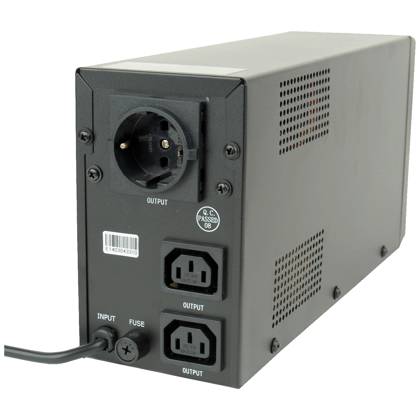 Gembird UPS/ Izvor neprekidnog napajanja, 650VA, LCD display - EG-UPS-031