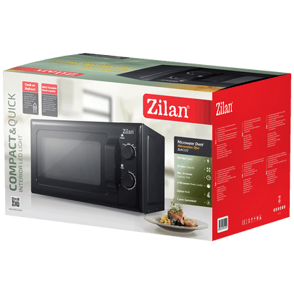 Zilan Mikrovalna pećnica, 700 W, zapremina 20 l - ZLN1222