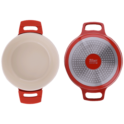 Zilan Kaserola sa poklopcem, 24 cm, Retro - ZLN0897