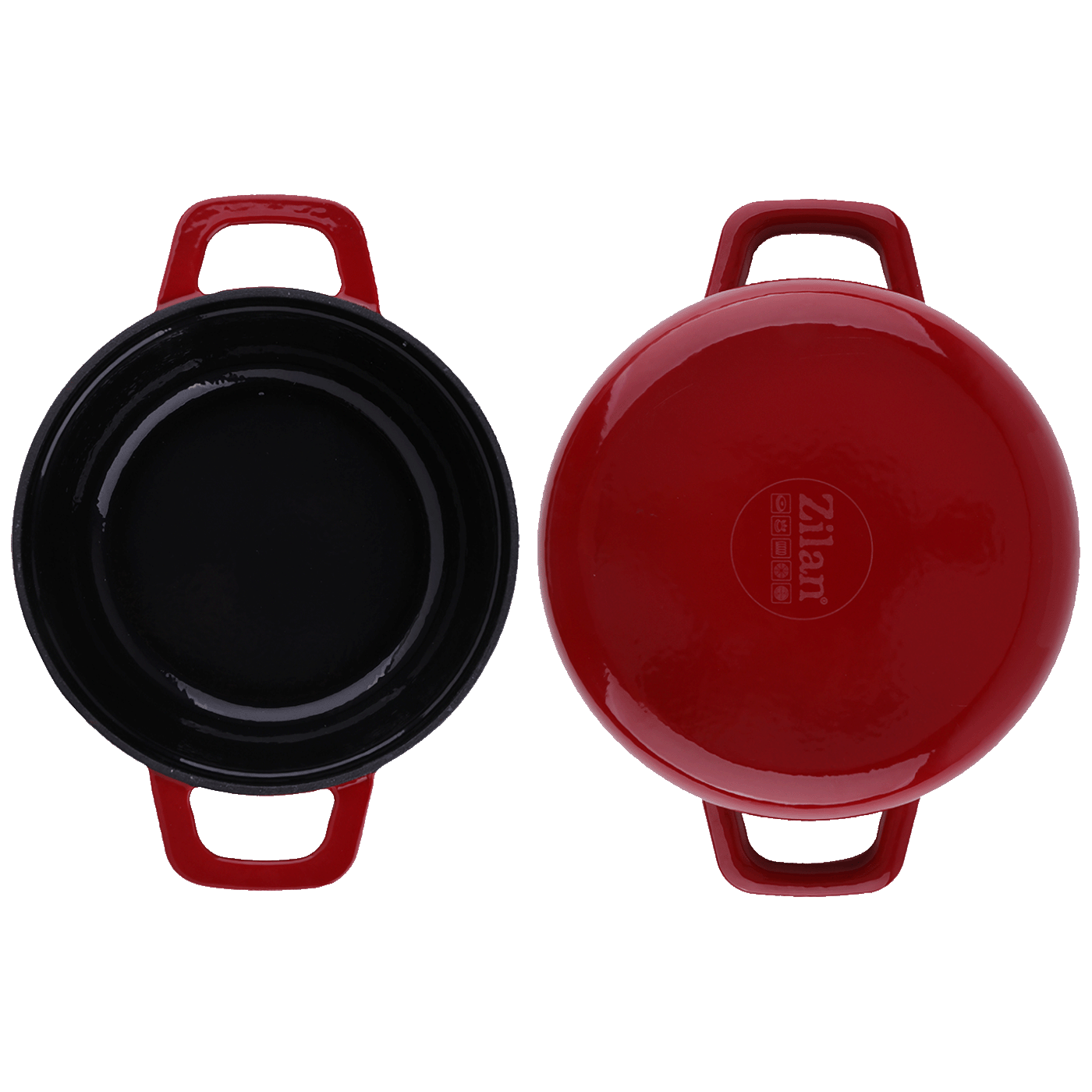 Zilan Kaserola sa poklopcem, 22 cm, retro - ZLN0941