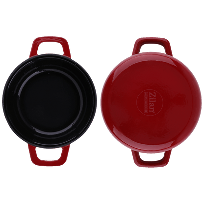 Zilan Kaserola sa poklopcem, 22 cm, retro - ZLN0941