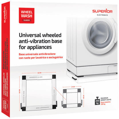 Superior Univerzalno antivibraciono podnožje sa točkovima - Wheel Wash