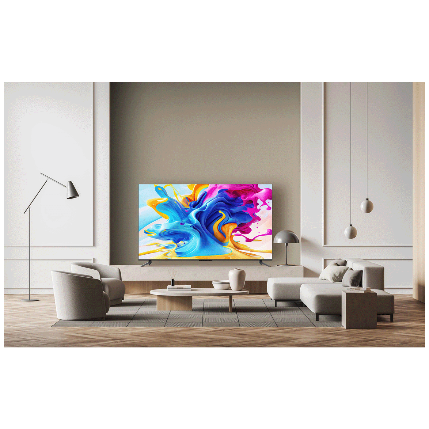 TCL Televizor Smart QLED 4K UltraHD 75", Google TV - 75C645