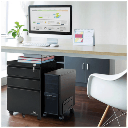 Maclean Uredski ormarić, ladice sa ključem - MC-850