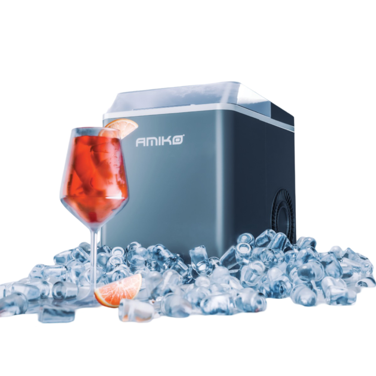 Amiko Aparat za led - Ledomat, 1.3 lit, 12kg/24 h, 100W - IM1300